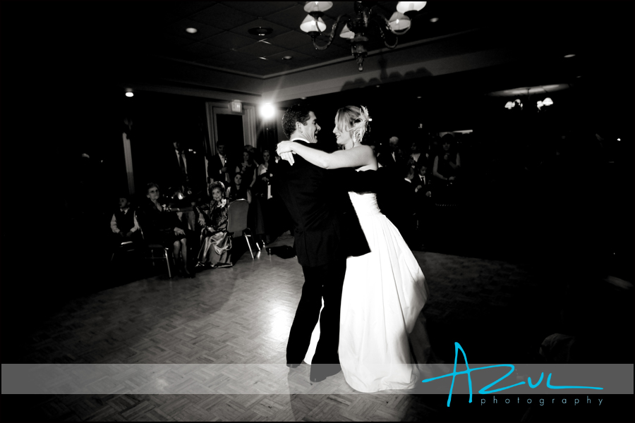 The first dance is a tradition which all wedding couples perform.