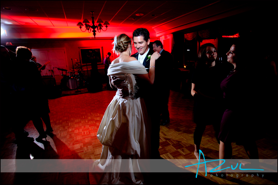 The last time the groom dances with his bride on the wedding night.