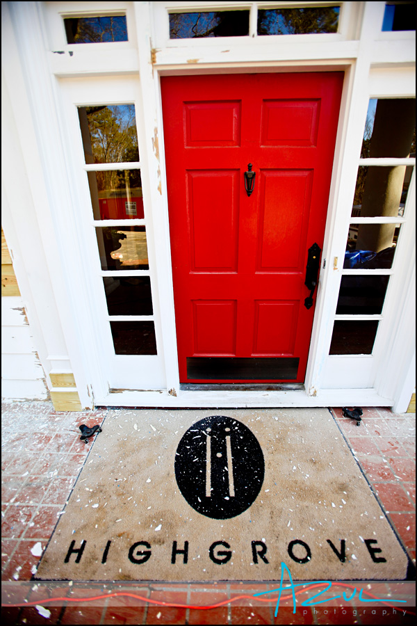 Highgrove front door Fuquay Varina