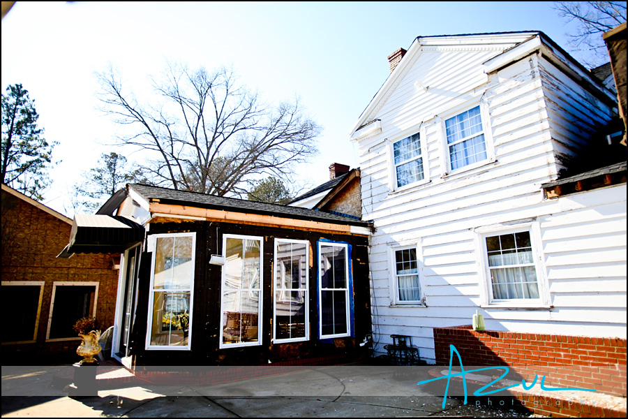 Exterior back of home